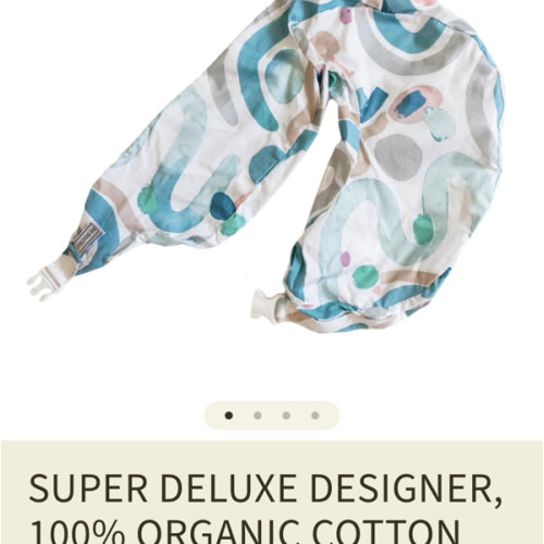 Super Deluxe Designer, 100% Organic Cotton Slipcover