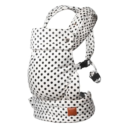 ·NEST BLANCHE· Baby Carrier for Newborn to Toddler, 7-35 lbs Weight Capacity, Ergonomic Backpack Design, Front and Back Facing Options, Spot