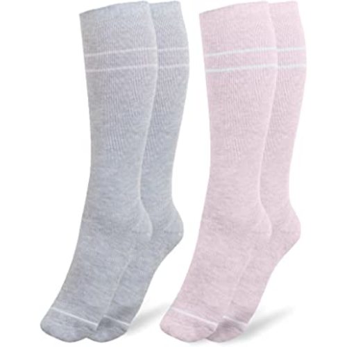 Kindred Bravely Maternity Compression Socks 2-Pack | Graduated Compression Socks for Circulation Pregnancy Travel