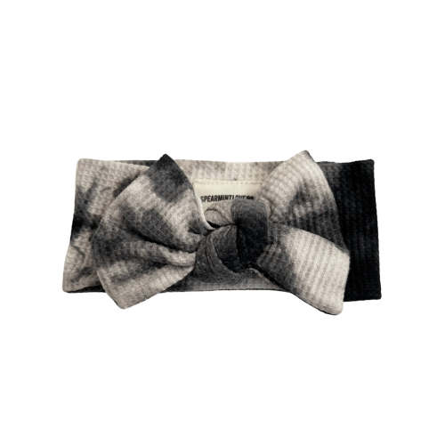 Tie Dye Midnight Bow Headband (Babies)