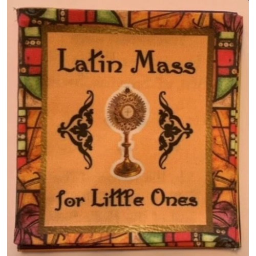 Fabric Latin Mass Children's Book