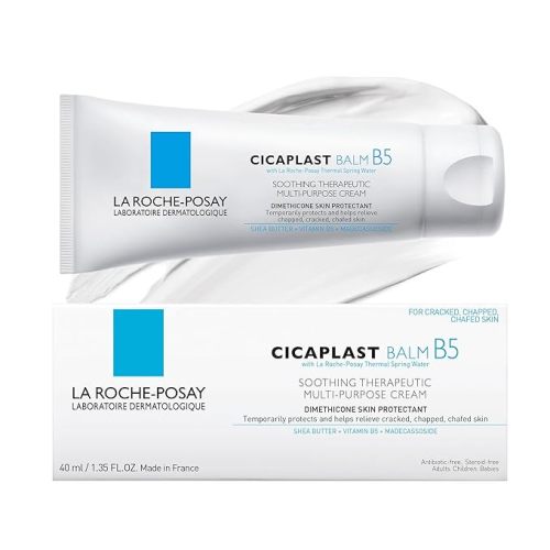 La Roche-Posay Cicaplast Balm B5, Healing Ointment and Soothing Therapeutic Multi Purpose Cream for Dry & Irritated Skin, Body and Hand Balm, Baby Safe, Fragrance Free