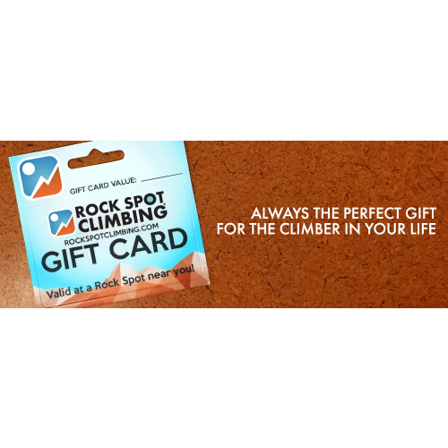 Gift Cards - Rock Spot Climbing