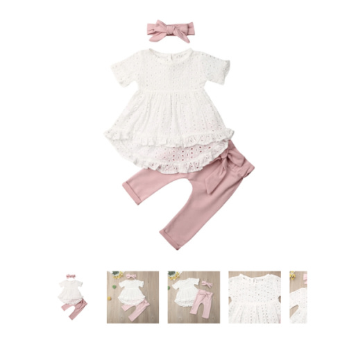 LAYLA Outfit with Headband - Hazel & Bo