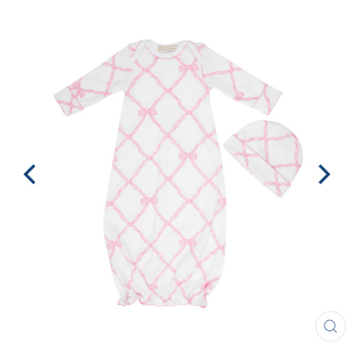 The Beaufort Bonnet Company - Adorable Everyday Set - Belle Meade Bow with Worth Avenue White