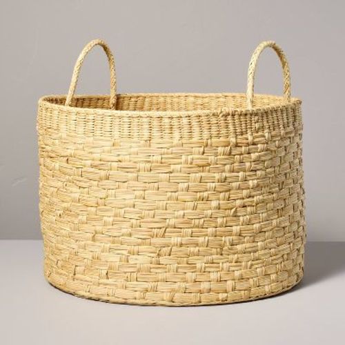 Tall Round Woven Storage Basket - Hearth & Hand™ With Magnolia