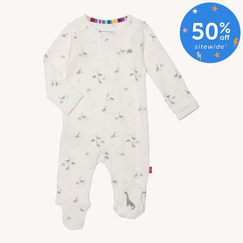 tiny diny organic cotton magnetic parent favorite footie – Magnetic Me