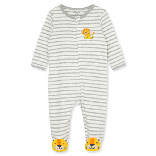 Little Lion Zip Footie - Little Me