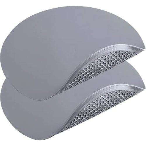 To encounter Silicone Microwave Mat - Round 12" x 12" - Set of 2 Heat Resistant Multifunctional Mat, Splatter Guard, Trivet, Hot Pad, Pot Holder