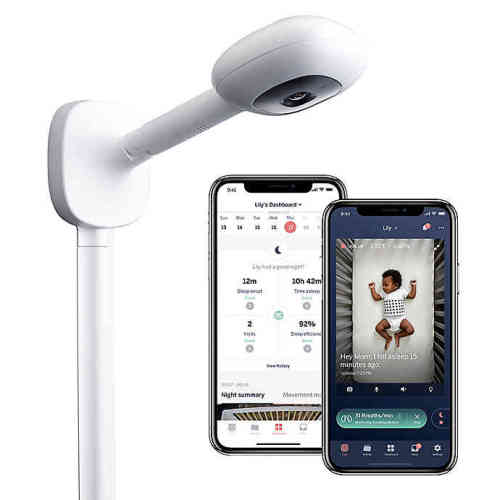 Nanit Plus™ Video Wall Mount Baby Monitor with Sleep Tracking
