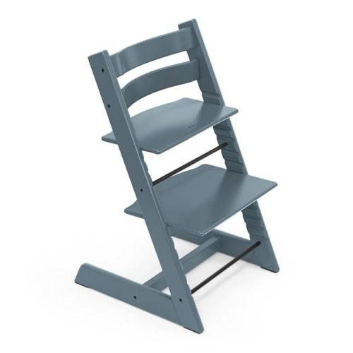 Stokke Tripp Trapp Chair from, Fjord Blue - Adjustable, Convertible Chair for Toddlers, Children & Adults - Convenient, Comfortable & Ergonomic - Classic Design