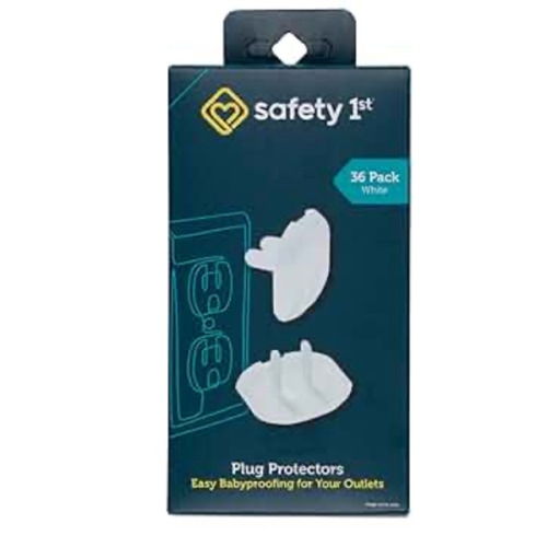 Safety 1st Electrical Outlet Baby Proof Covers, Secure Outlet Plugs, Baby Proofing, 36 Count