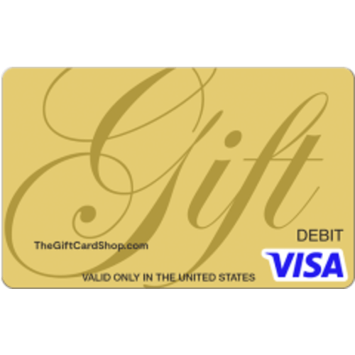 Visa® Gold Script Gift Card