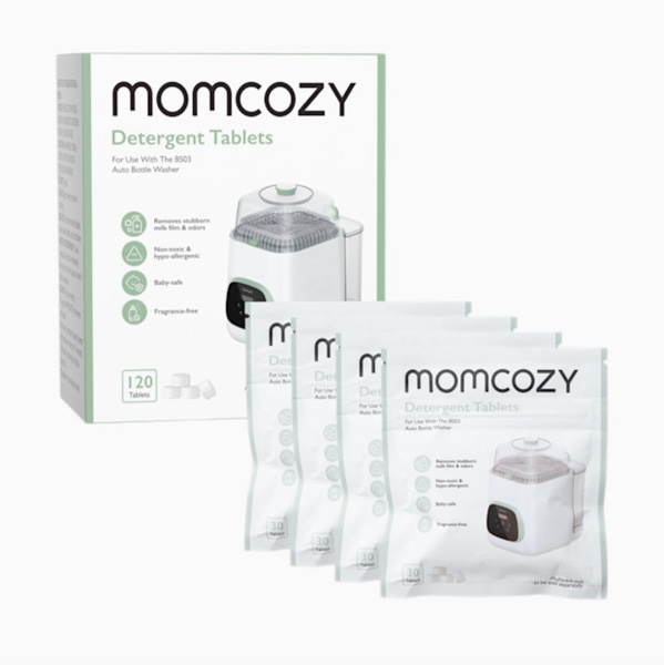 Amazon.com: Momcozy Official Washing Block for Momcozy KleanPal Pro Baby Bottle Washer, 120 Detergent Tablets : Baby