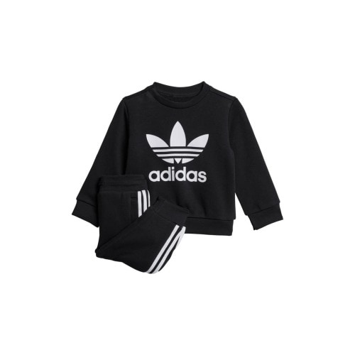 Adicolor Trefoil Crewneck Sweatshirt & Joggers Set, 3M