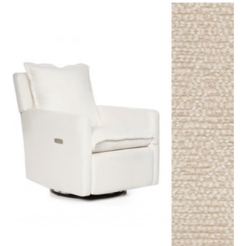 Oilo Flynn Recliner w/ Power in HP Basket Sand – Bambi Baby