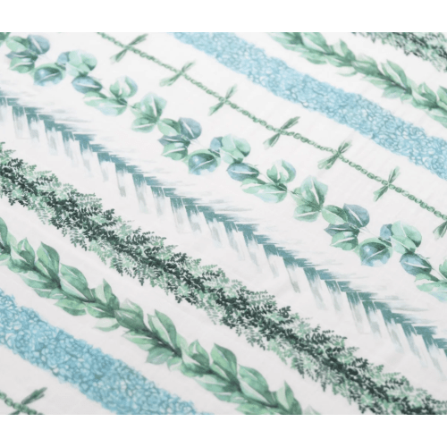Hawaiian Bamboo Swaddle — Lei ʻŌmaʻomaʻo | The Keiki Dept