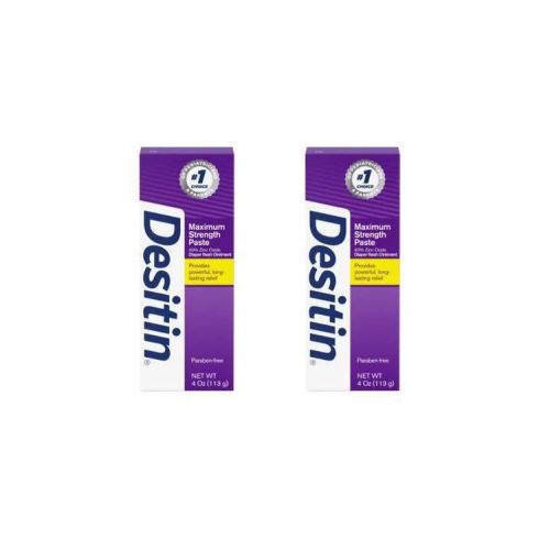 Desitin Maximum Strength Baby Diaper Rash Cream with Zinc Oxide - 4oz