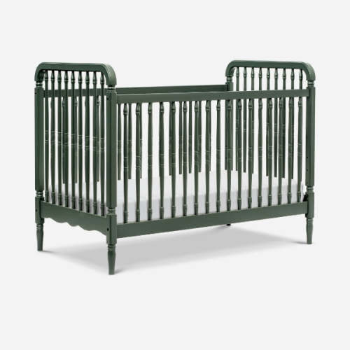 Liberty Convertible Crib - Forest Green