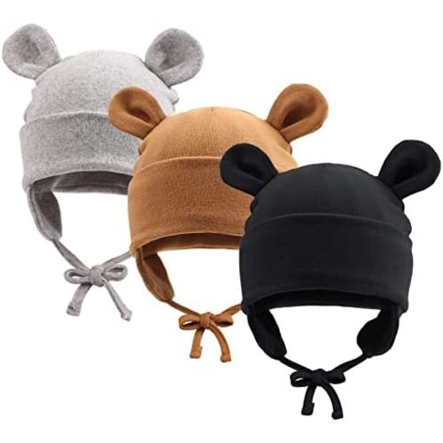 JANGANNSA Winter Baby Newborn Hat Cotton Baby Boy Beanie Autumn Infant Girls Hats New Born Hospital Bonnet
