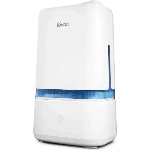 LEVOIT 4L Humidifiers for Bedroom Large Room & Essential Oil Diffuser, Quiet Cool Mist for Home, Baby and Plants, Last up to 40Hours, Dual 360° Rotation Nozzles, Handle Design, Auto Shut Off, Blue