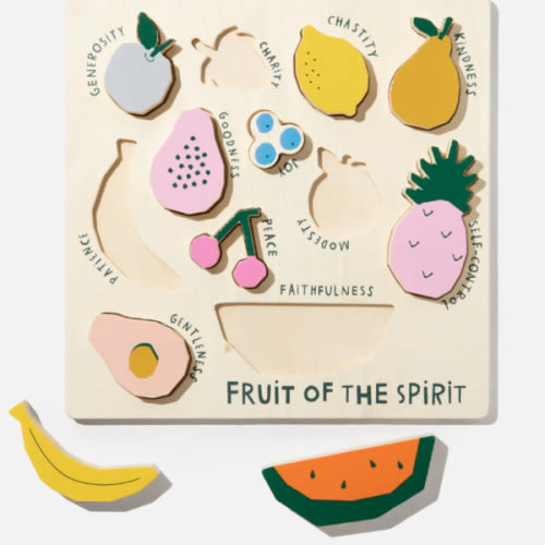 Fruit of the Spirit Wooden Puzzle