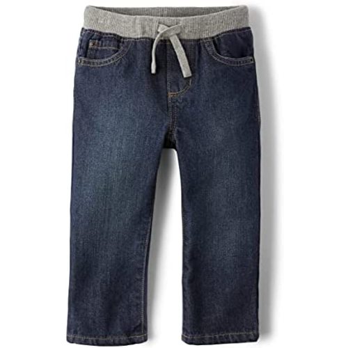 The Children's Place Boys Baby and Toddler Pull on Straight Jeans