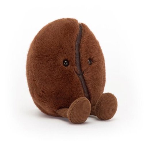 Jellycat Amuseables Coffee Bean - Stuffed Animals Food & Drink Toys Gifts - Coffee, 8.27in