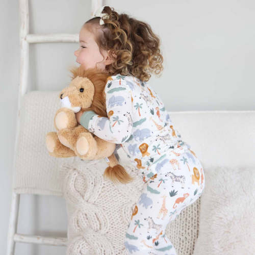 Safari Snuggles Two Piece Pajama Set