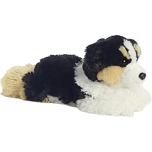 Aurora® Adorable Flopsie™ Auzzie™ Stuffed Animal - Used to Create Imaginative Play Adventures - Perfect for Birthdays, Kids and Adults, All Ages - Black 12 Inches