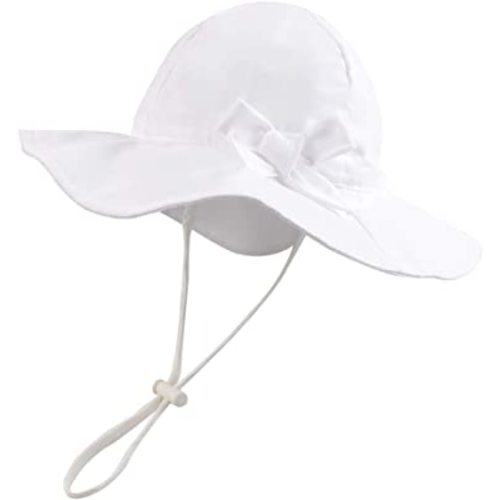 Baby Sun Hat Girls Floppy Bucket Hat Summer Toddler Outdoor Cap for Swim Beach
