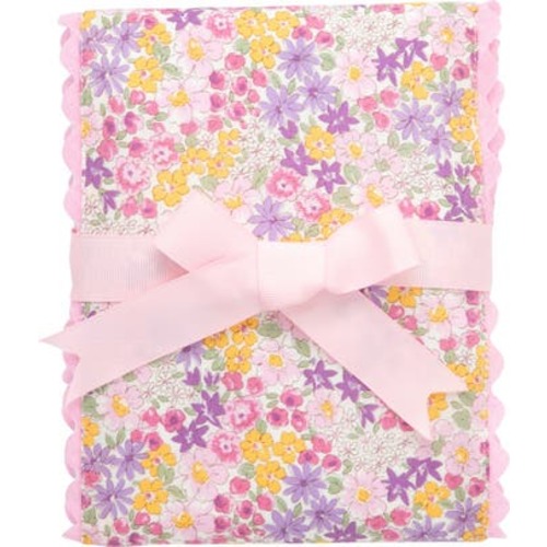 Floral Fancy Fabric Burp Cloth