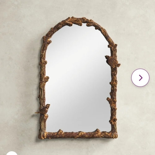 Ameswood Arch Metal Wall Mirror