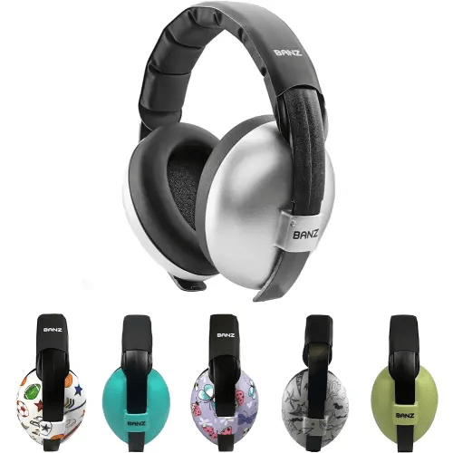 Banz Bubzee Baby Ear Defenders 0-36 Months, Noise Cancelling Headphones for Kids