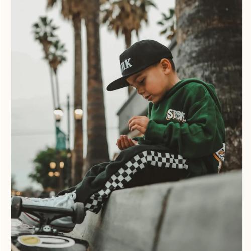 Checker Joggers