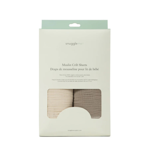 Muslin Crib Sheets | Natural + Birch
