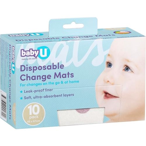 babyU Disposable Change Mats ; Nappy Change On The Go : Amazon.com.au: Baby