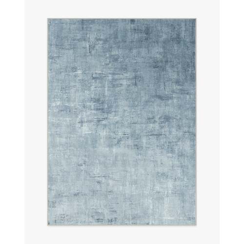 Impasto Slate Blue Tufted Rug | Ruggable