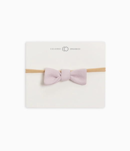 Cotton Dainty Bow - Wisteria
