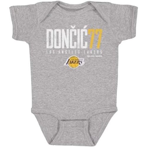 500 LEVEL Luka Doncic Los Angeles Lakers One-Piece Infant Bodysuit - Luka Doncic Los Angeles Lakers Elite