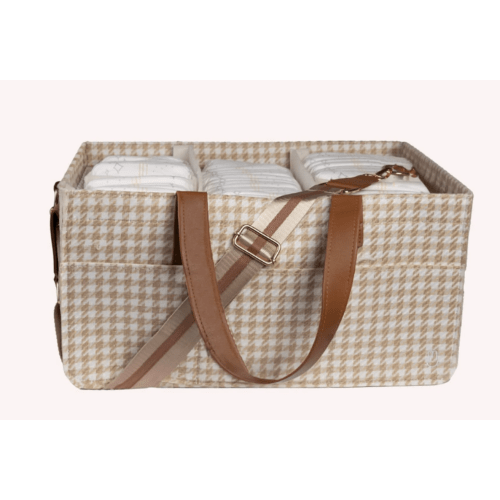 Bunnie Caddie - Houndstooth Tan