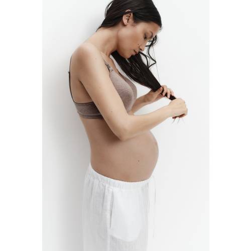 MAMA 2-PACK PADDED COTTON NURSING BRAS