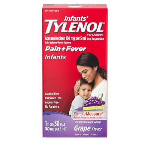 Tylenol Infants Oral Suspension, Grape, 1 Fl. Oz