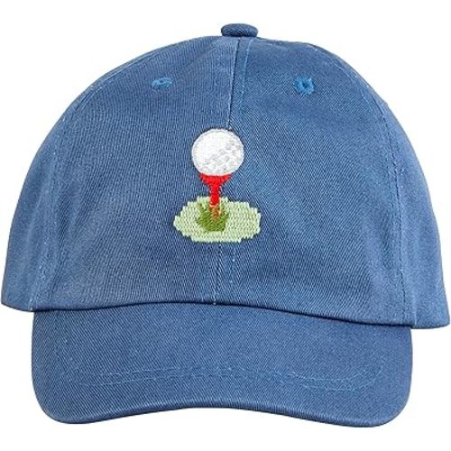 Mud Pie Children's Embroidered Hat; One Size Fits Most