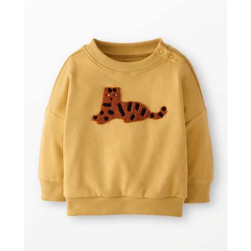 Baby Oversized French Terry Graphic Sweatshirt | Hanna Andersson