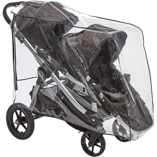 SASHA'S Rain and Wind Cover for Baby Jogger City Select Double Stroller (Stroller not Included) Made in USA