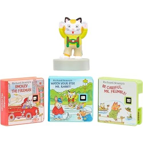Little Tikes Story Dream Machine Richard Scarry Busytown Story Collection, Storytime, Random House Children’s Learning Books, Audio Play Character, Toy Gift for Toddlers, Kids Girls Boys Ages 3+