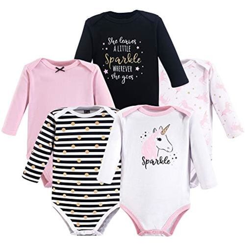 Hudson Baby Unisex Baby Cotton Bodysuits
