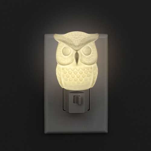 Owl Night Light Wall Plug-In | Cozy Bird-Inspired Nightlight for Nature Lovers & Cottagecore Enthusiasts | Unique Home Decor