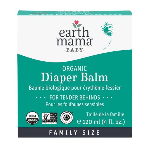 Earth Mama Organic Diaper Balm Diaper Cream for Babies - 4 oz